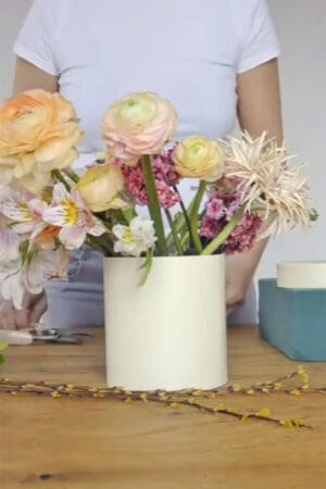 how to make a flower box