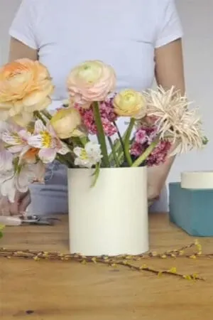 how to make a flower box