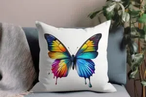 butterfly pillow