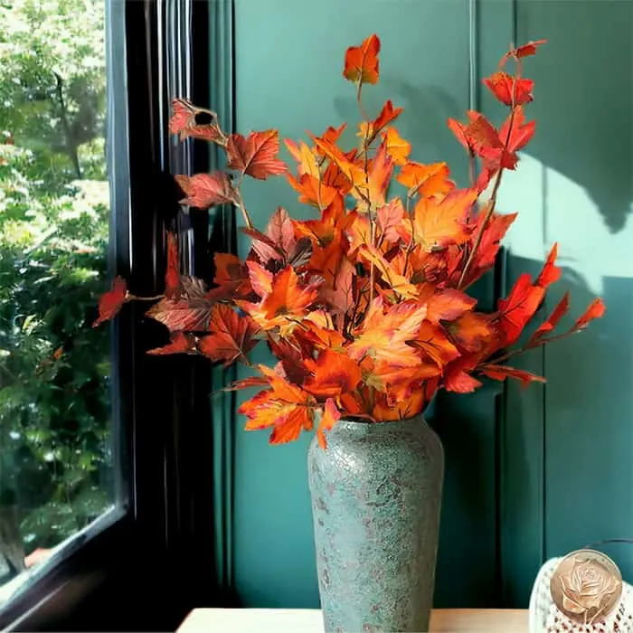 Fall leaf bouquet