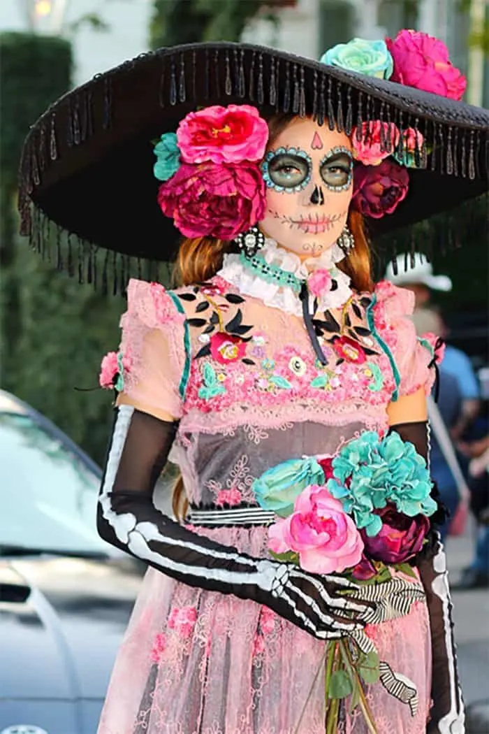 Catrina costume for Day of the dead