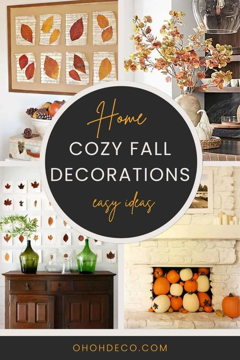 Cozy indoor fall decorations ideas