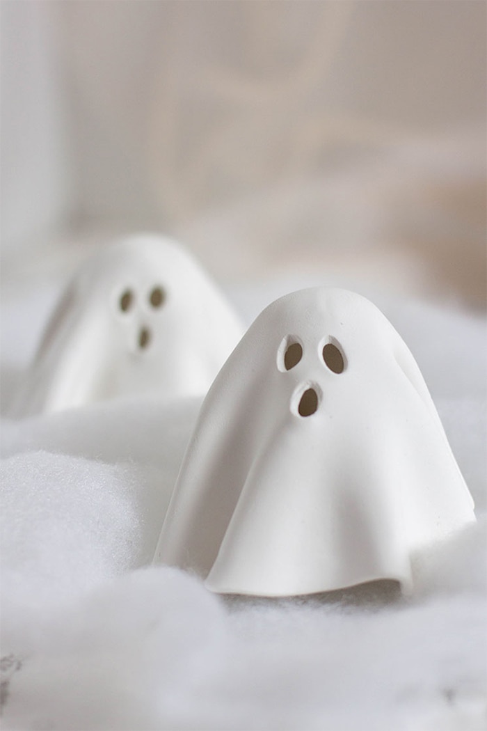 Cute Halloween clay ghost
