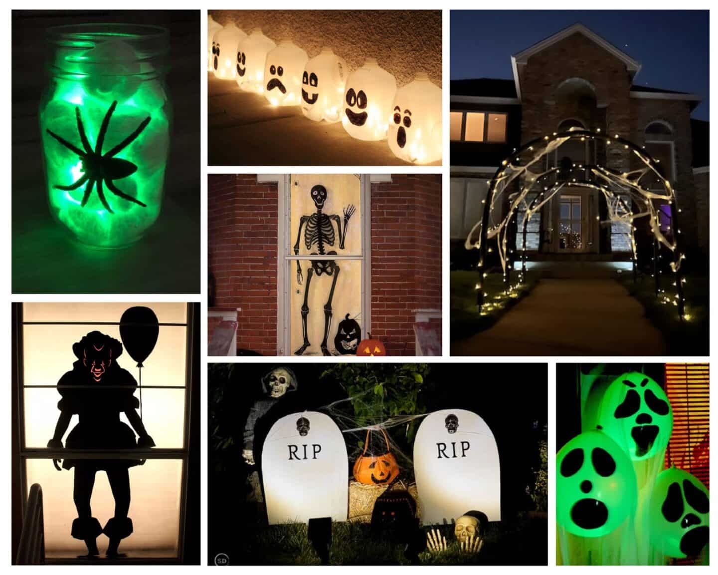 DIY outdoor halloween decorations 