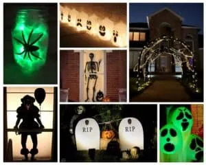 DIY halloween outdoor decorations