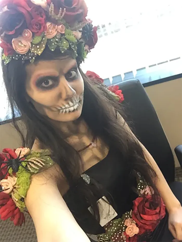 Day of the death costume DIY