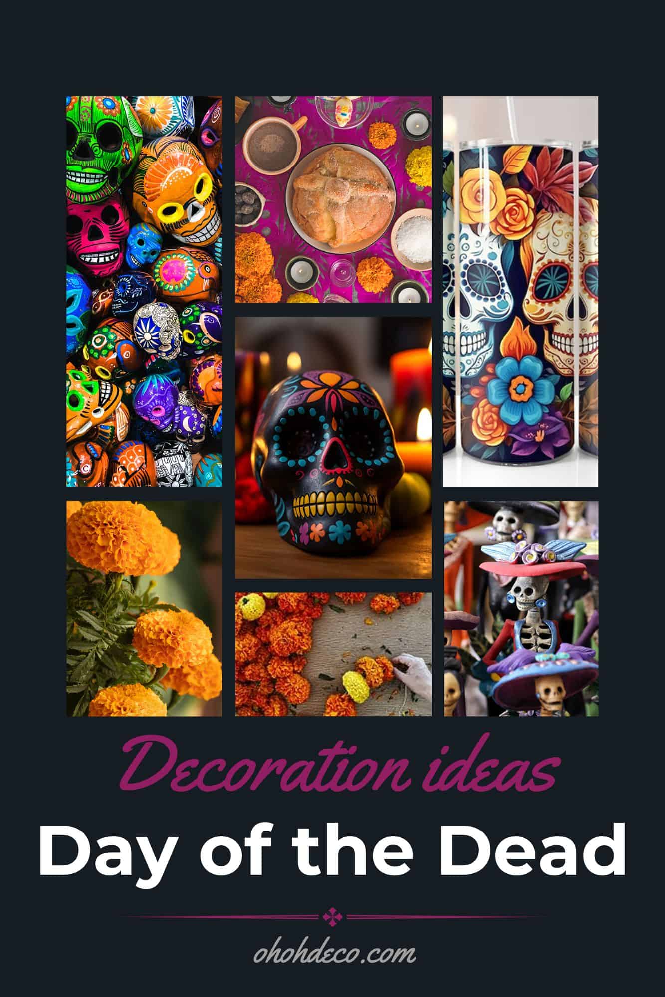 Day of the dead decorations ideas