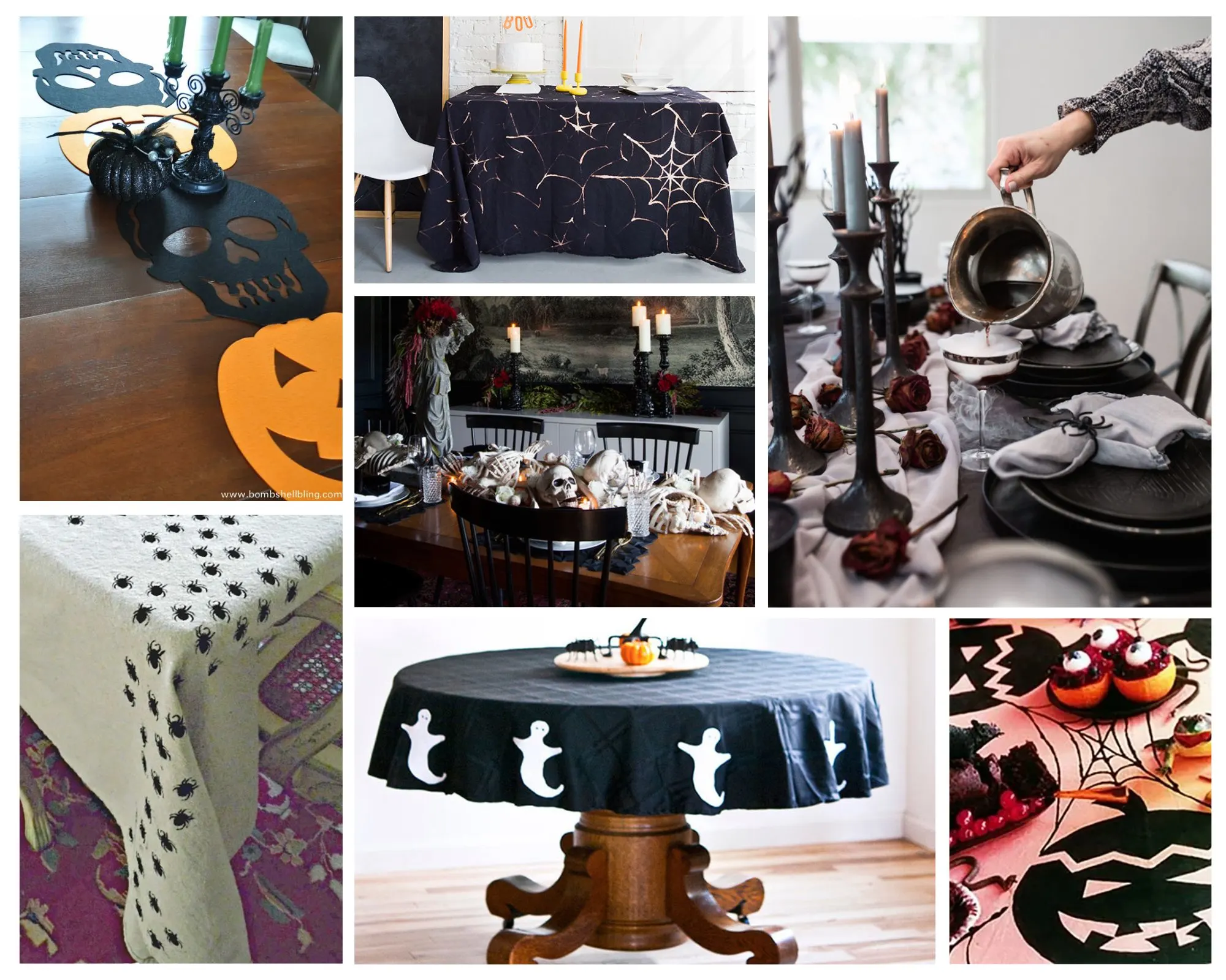 Halloween tablecloth