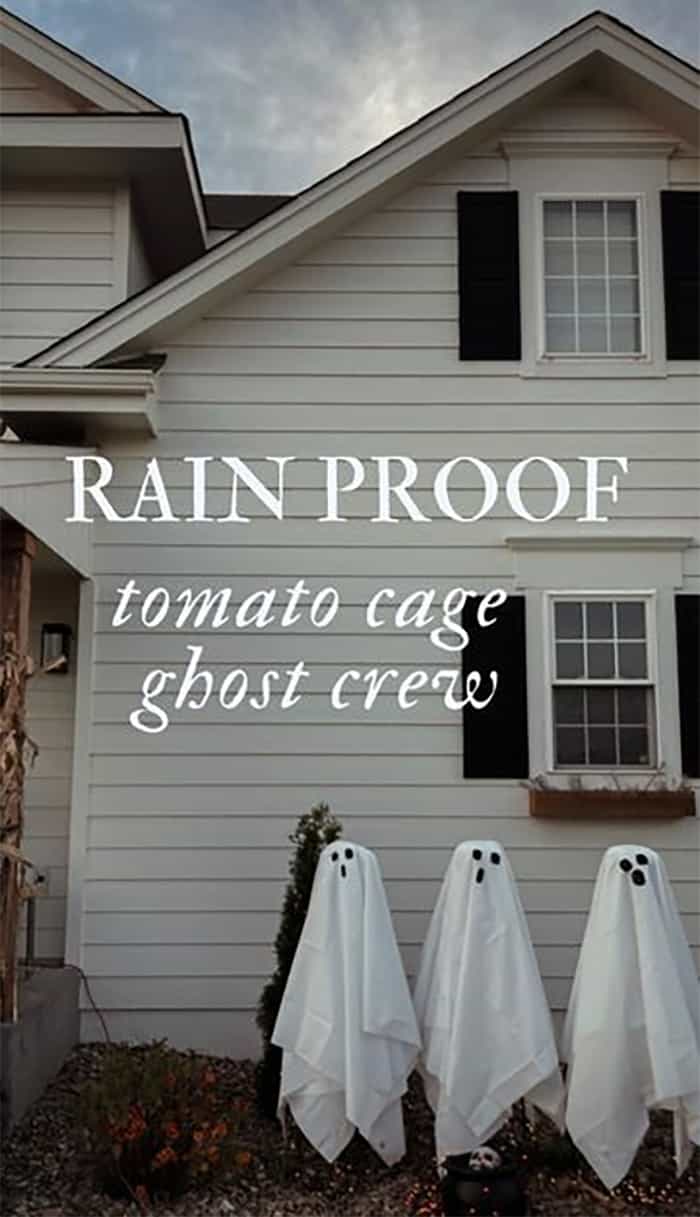Rain proof Halloween ghost