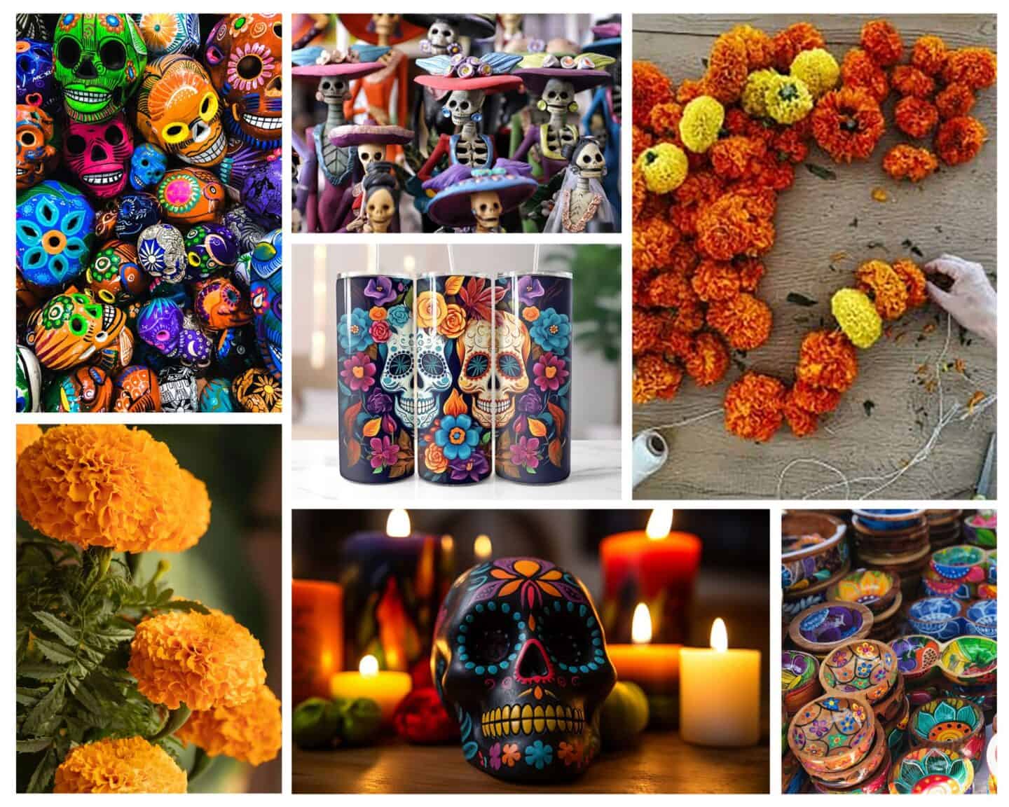 Day of the dead decorations