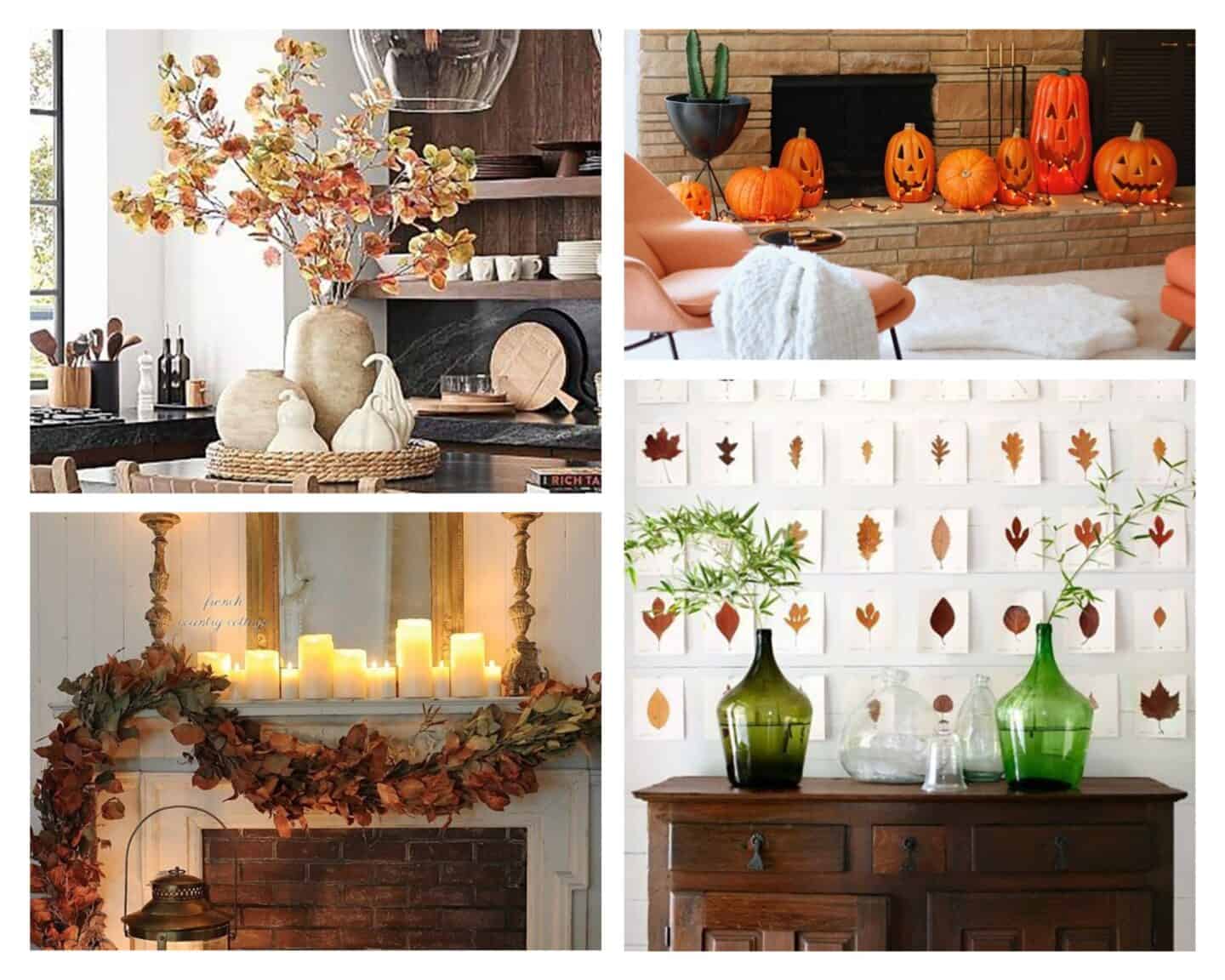 indoor fall decorations