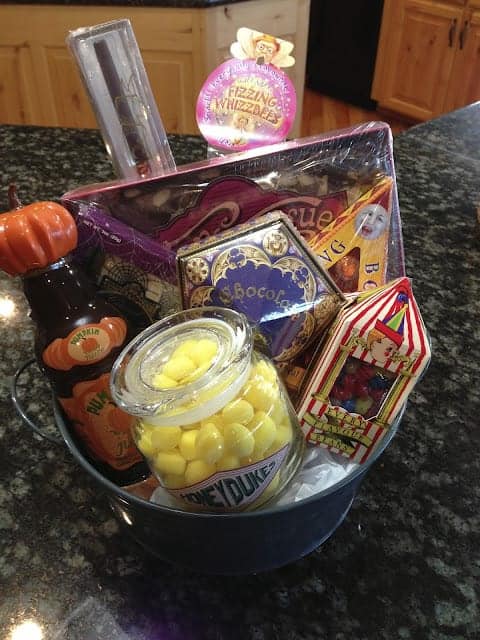 Harry Potter Halloween basket