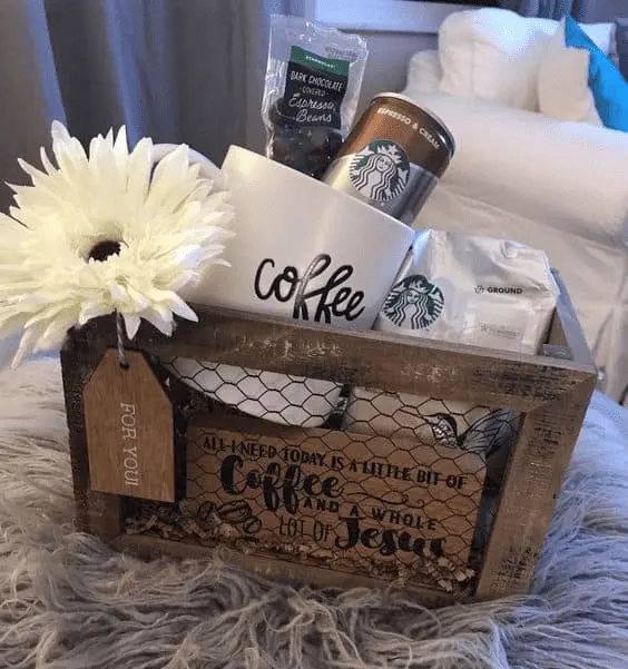 Coffee lover basket