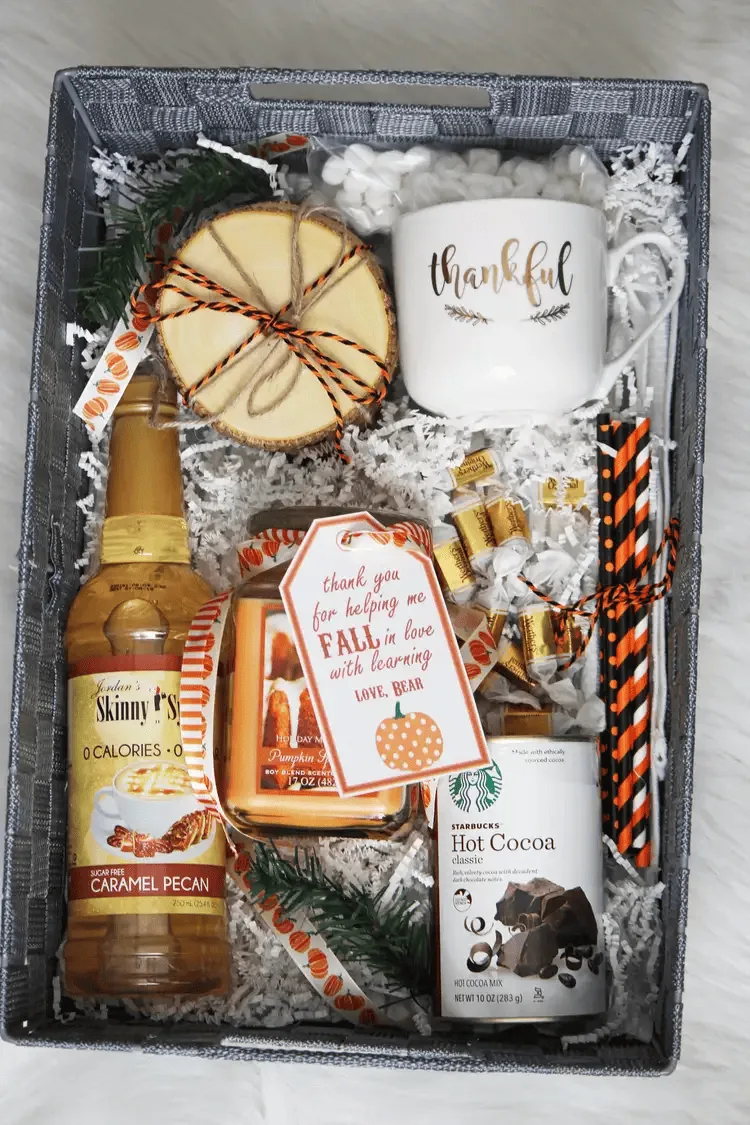 gourmet boo basket