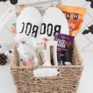 Boo basket ideas for Halloween