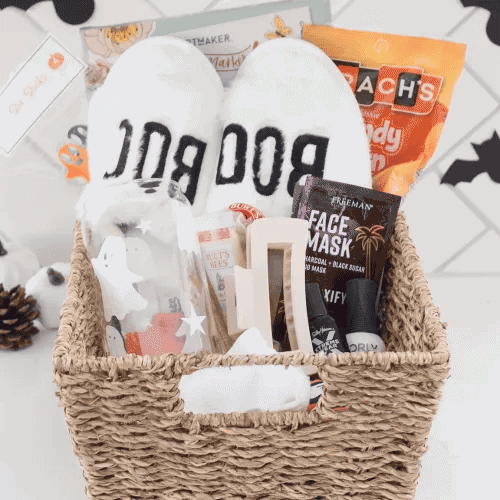 Teen girl Boo basket idea