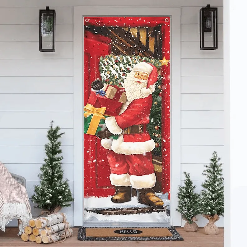 santa door cover