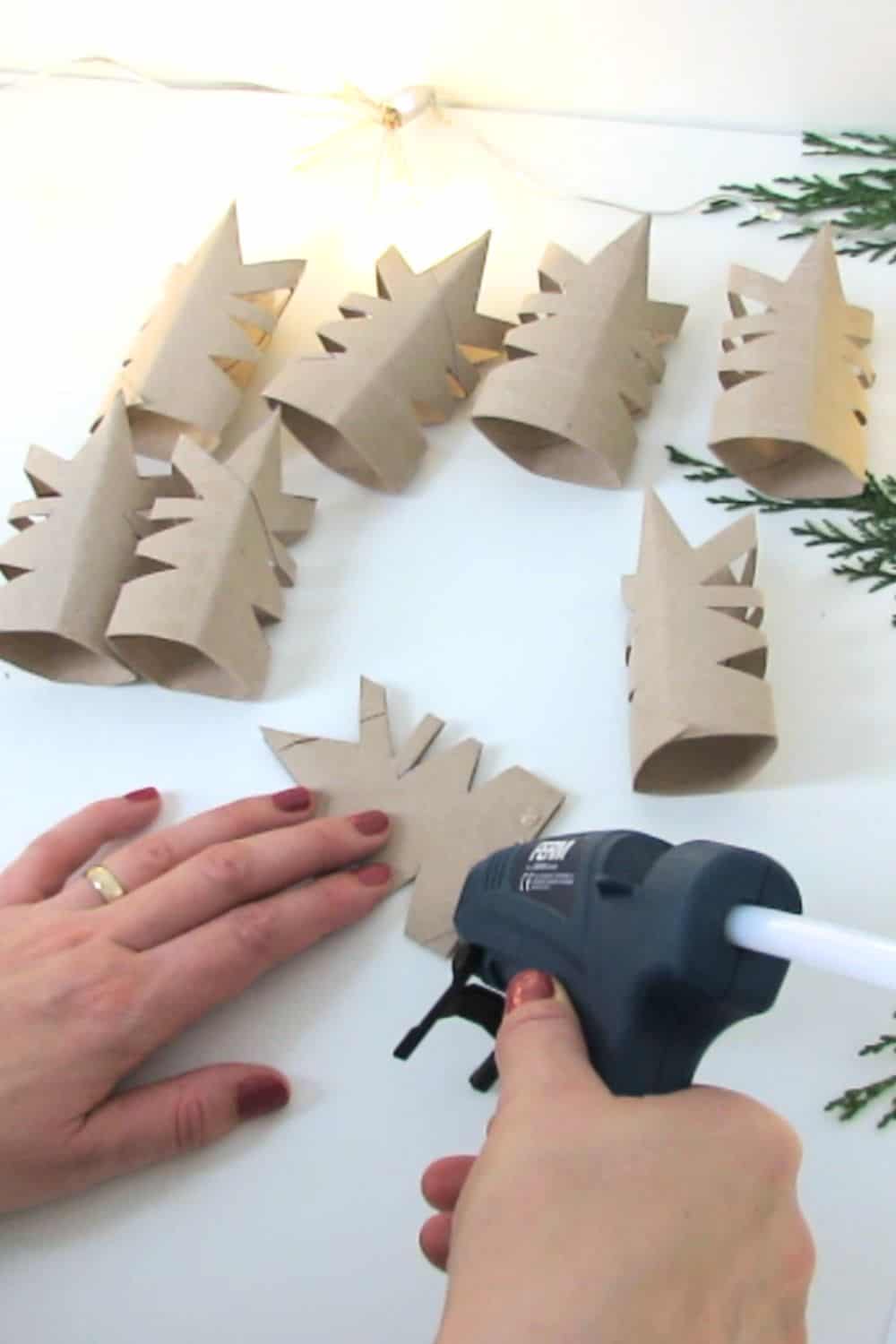 easy to make recycled christmas ornament