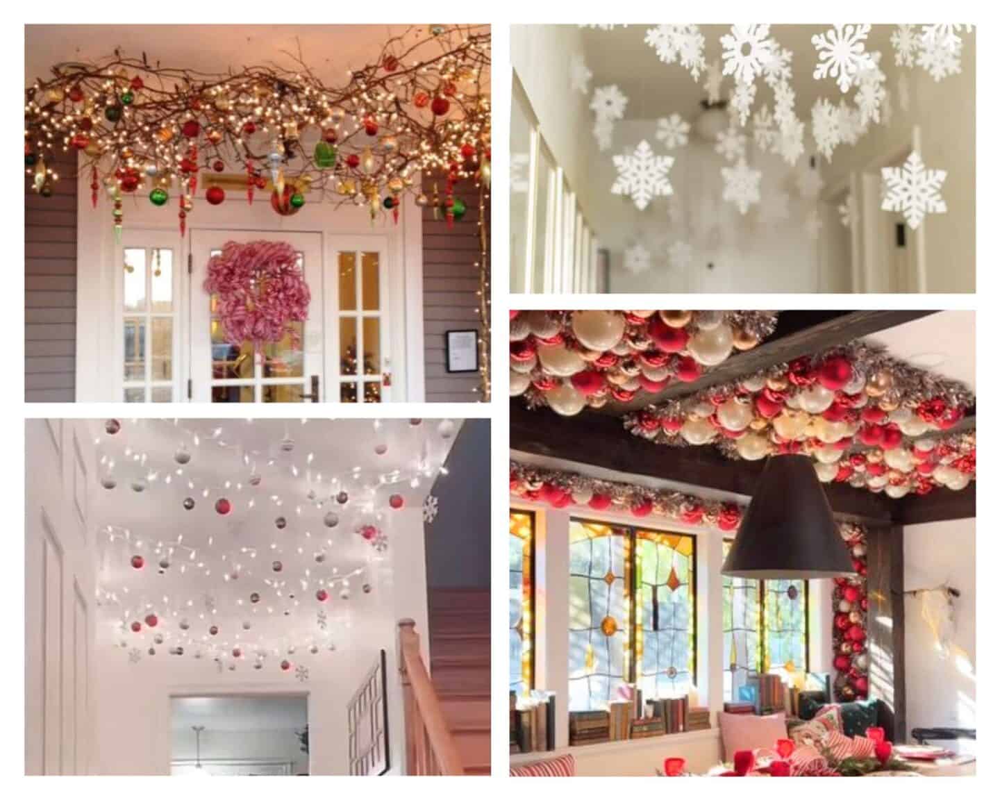 Get Creative: Christmas Ceiling Decorations ideas to Elevate Your