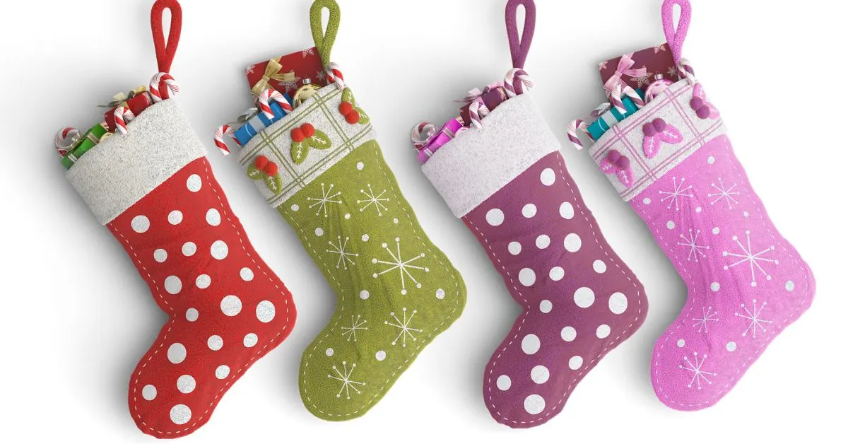 Christmas stocking pattern