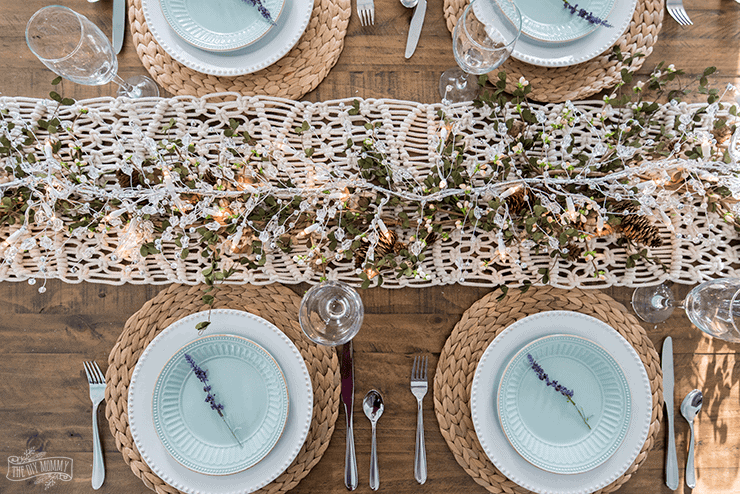 macrame table runner