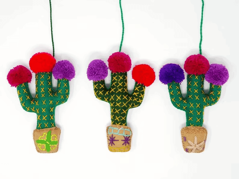 cactus ornament