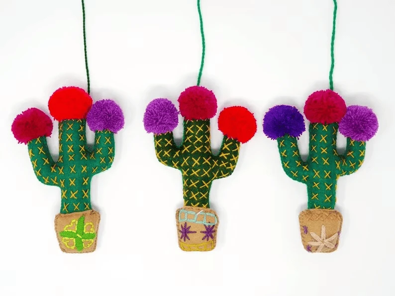 cactus ornament