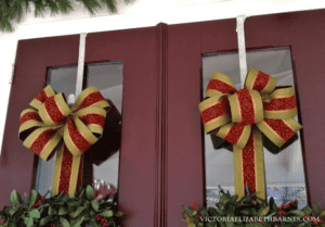 large ribbon bow diy