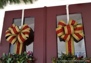 large ribbon bow diy