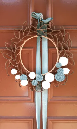 front door diy wreath