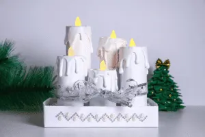 faux candle DIY