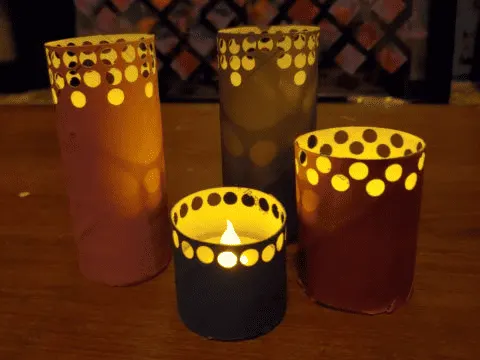 DIY candle votive