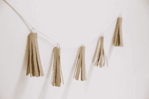 TP DIY tassel garland