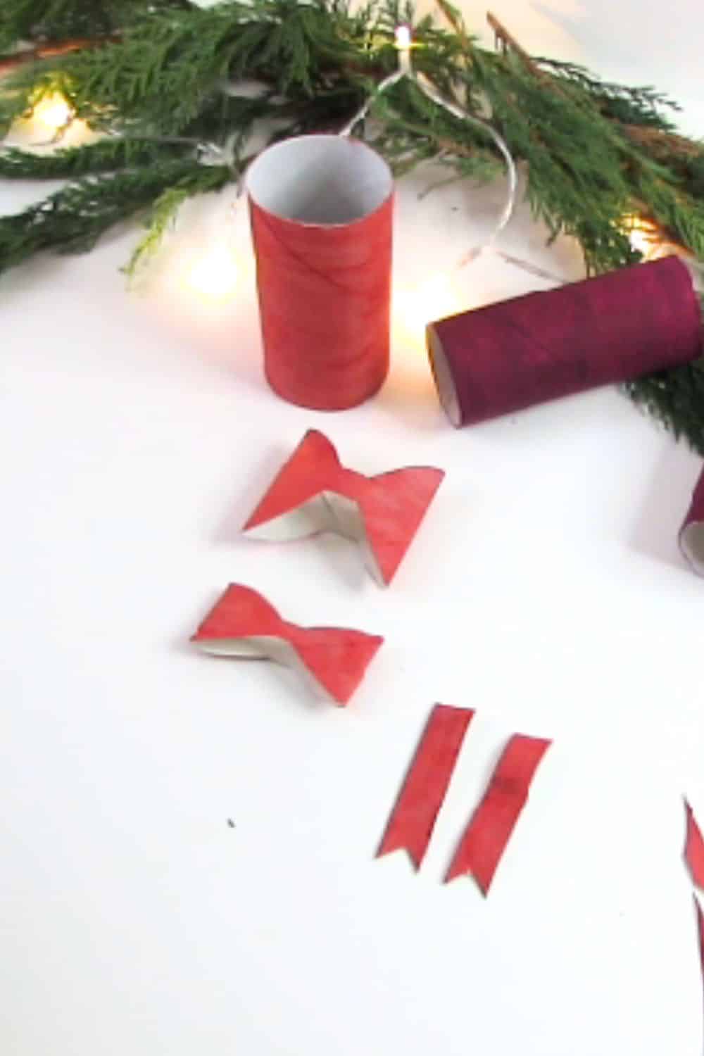 pieces to make a paper bow