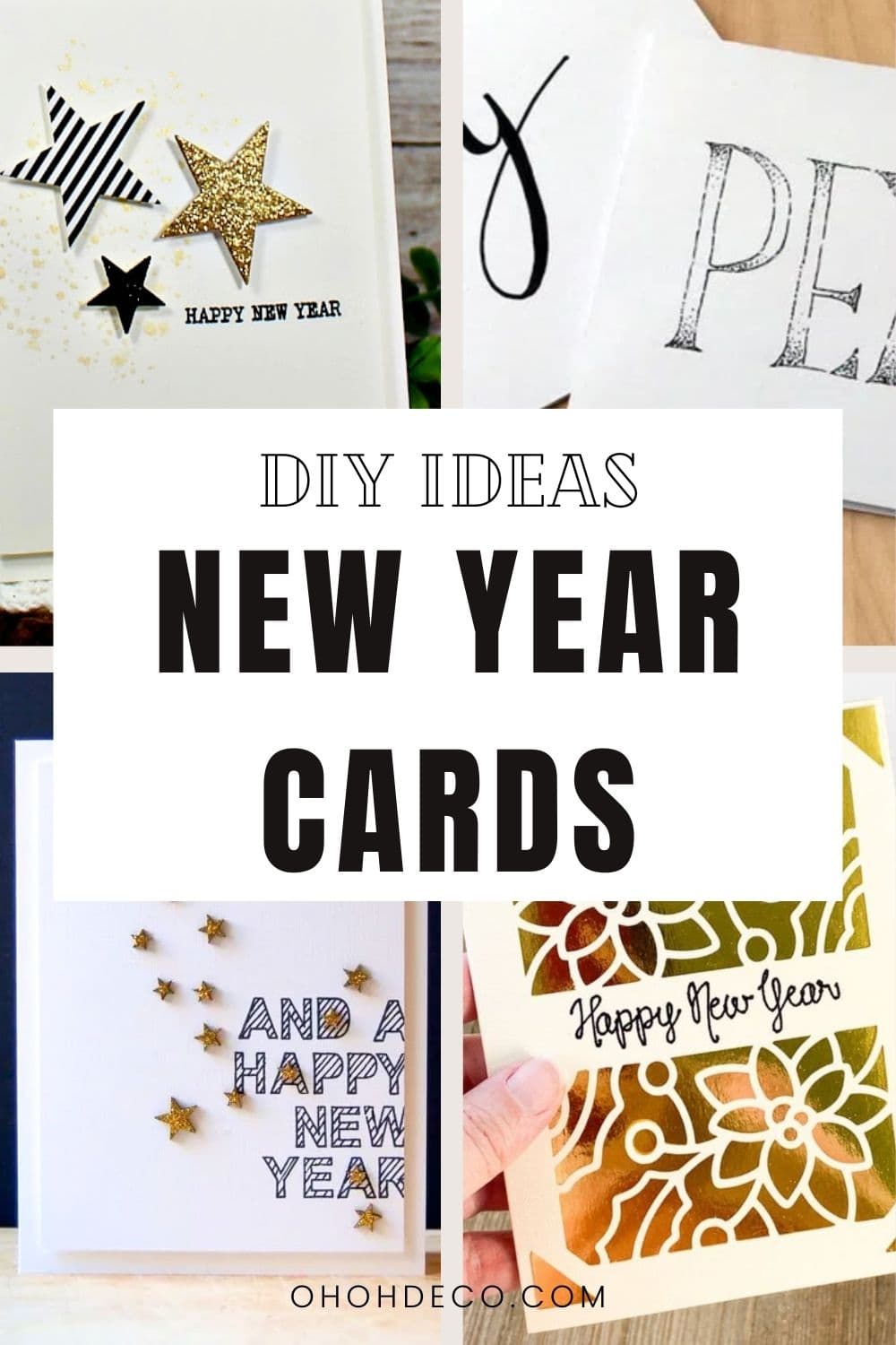 DIY New Year Cards