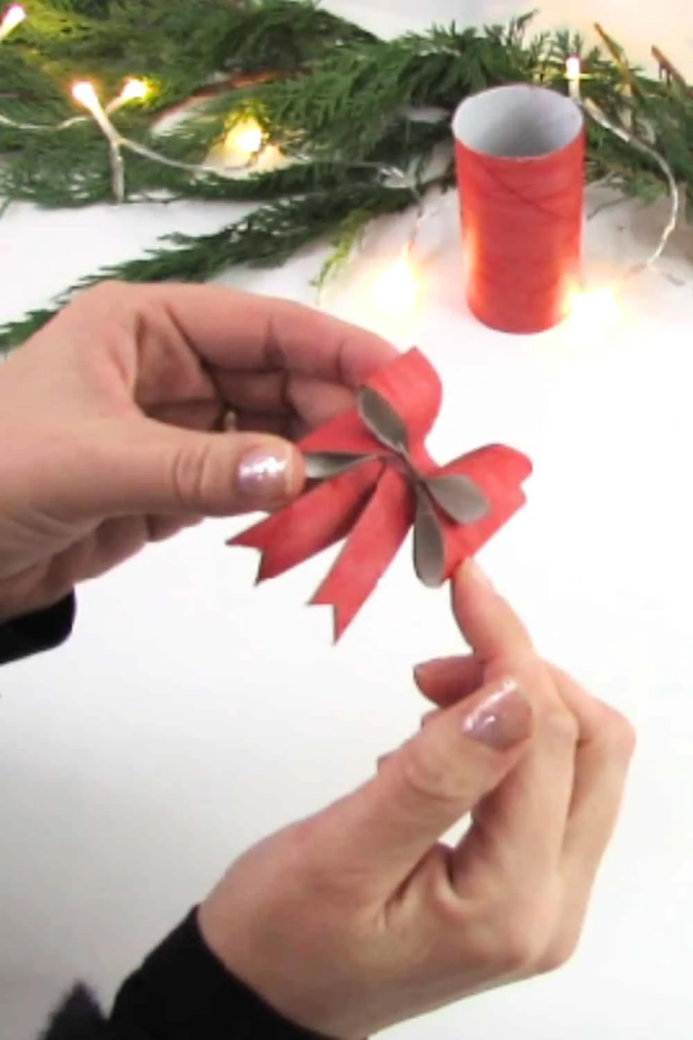 shape the paper bow