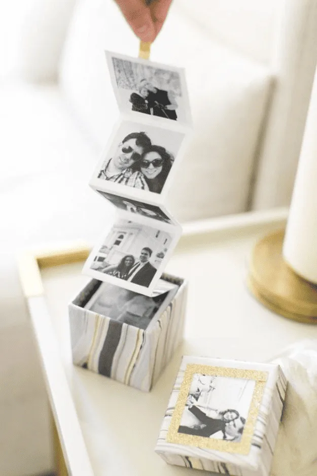 DIY photo box album