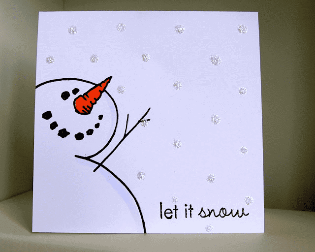 snowman card