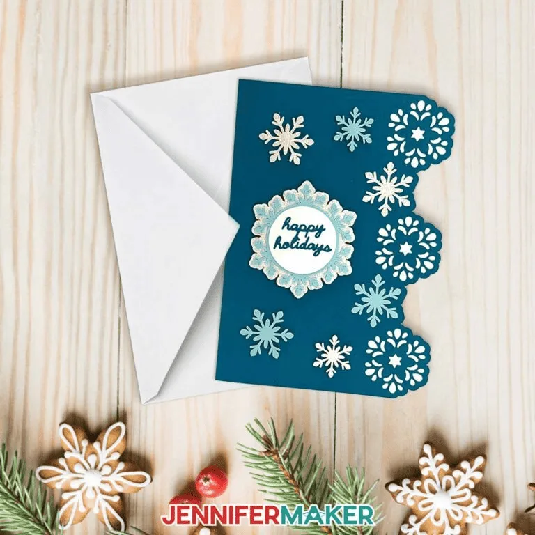 diy happy holidays card