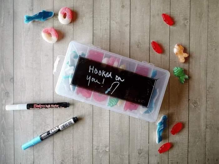 Hooked on you candy tackle box