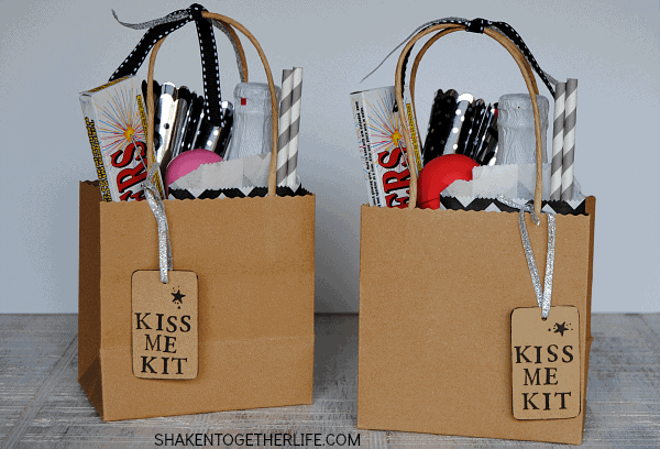 diy kiss me gift kit