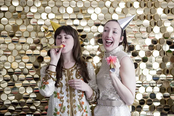 DIY Sequin photobooth