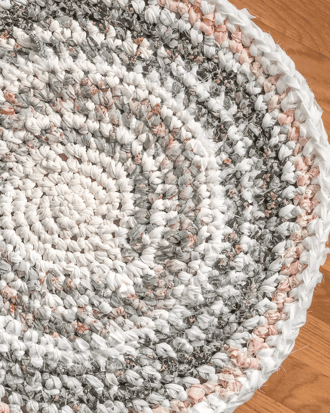 how to make an easy rag rug