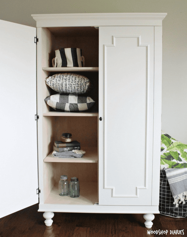 Diy armoire cabinet