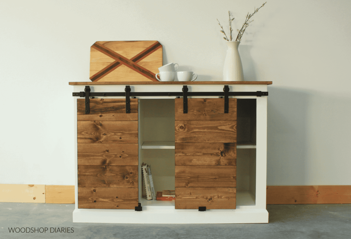 sliding door cabinet