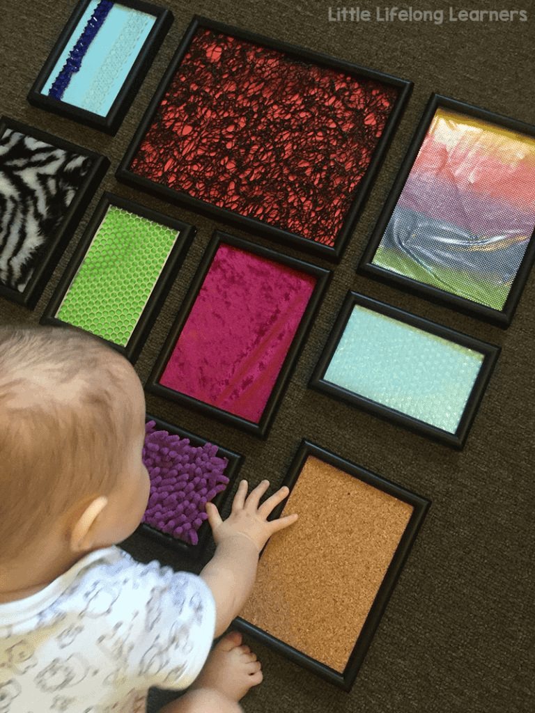 diy sensory frames