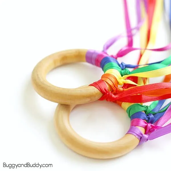diy rainbow ring