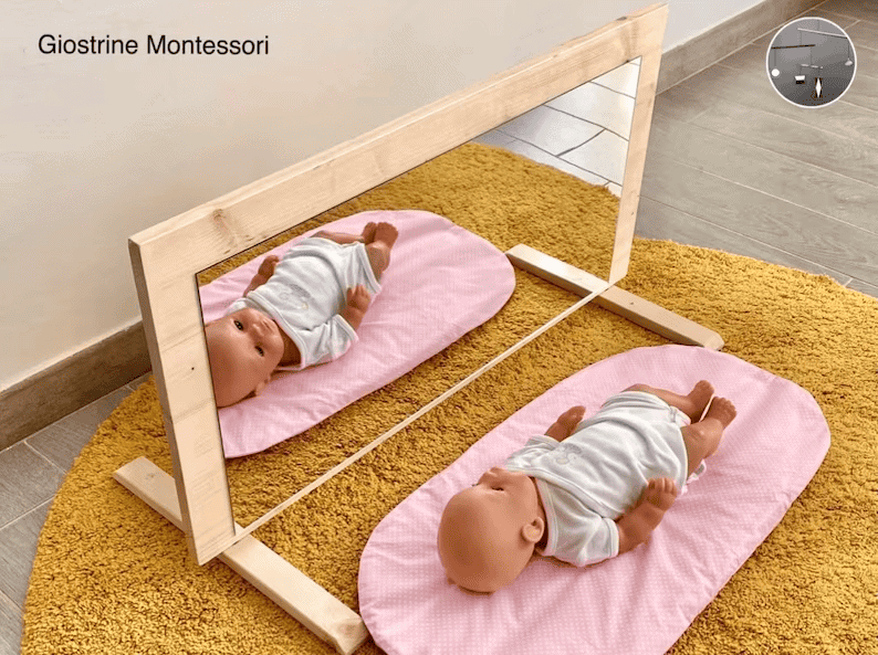 montessori floor mirror