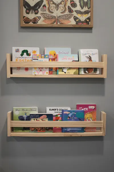 diy ikea hack kid bookshelf