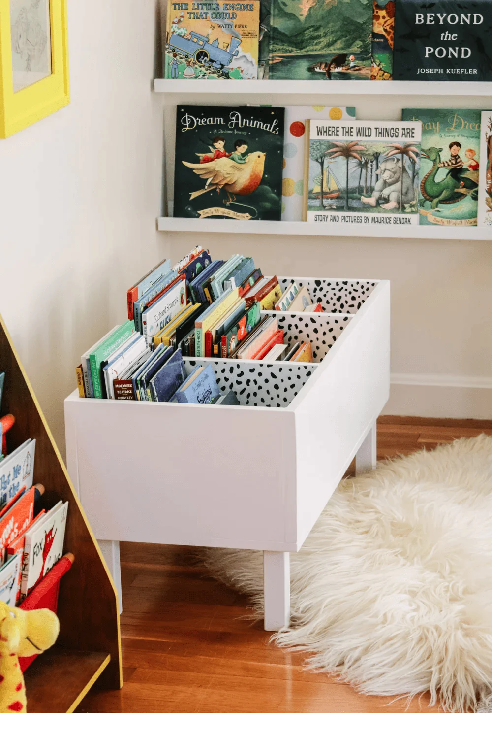 diy book bin